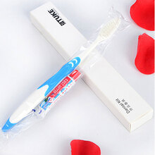 赞晨 宾馆一次性牙具牙刷牙膏盒装 50支