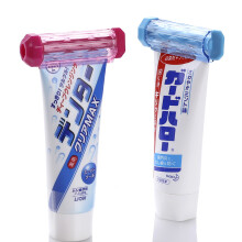 inomata日本挤牙膏器牙膏挤压器手动挤压工具1个装 颜色随机