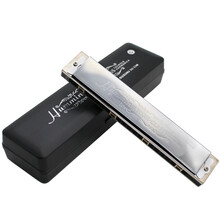 SUZUKI铃木日本原装进口SU-21W哈明升级款复音口琴C调高级演奏用SU21W合成树脂琴格 #C(降D)调