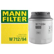 超市	
曼牌(MANNFILTER)机油滤清器/机滤/机油滤芯W712/94适用尚酷III/新甲壳虫/高尔夫VI/夏朗/奥迪A1/A3/伊比飒