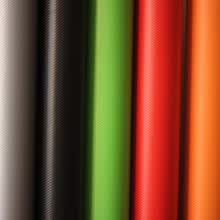 子浩 碳纤纸 汽车碳纤维贴纸 纤维 整车贴装饰全车3D改色膜促销 3D1.27宽x1米长 大红