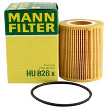 超市	
曼牌(MANNFILTER)机油滤清器机滤机油滤芯HU826x适用捷豹XJL 3.0/发现4 3.0/揽胜IV 3.0T揽胜运动版/II 3.0T