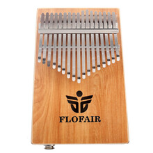 艾牧 lalimba 幼儿音乐启蒙教育 非洲 乐器卡林巴琴 儿童玩具 拇指琴10音手指琴 17音楠木T型 (拾音器款)