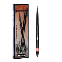 novo 幕丝多功能彩色美妆笔1.8g唇线笔眼影笔眼线笔不易晕染易上色 02西柚色