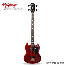 Epiphone雷鸟T-Bird/SG EB-3贝斯Viola小提琴Allen Woody电贝司 EB-3 Bass红色CH