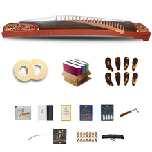 敦煌牌 敦煌696D古筝 双鹤朝阳 上海民族乐器一厂 敦煌696D 原厂配件+豪华大礼包 696D套餐一