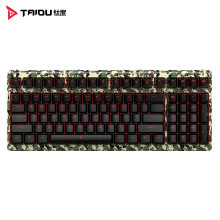 钛度 (Taidu) TKM610枪械师 机械键盘 有线键盘 游戏键盘 樱桃轴 吃鸡键盘  定制色 黑轴 自营