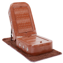 王太医 艾灸床家用木制艾灸盒全身艾灸仪器宫寒坐灸凳随身灸熏蒸妇科 标准棕色款