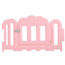 儿童游戏围栏护栏幼儿园设施设备婴儿小孩子玩具宝宝塑料游戏围栏室内爬行学步安全小栅栏 门栏樱花粉