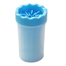 咪贝萌 宠物狗狗洗脚杯猫咪洗爪器猫狗爪子清洁用品洗脚器小狗泰迪博美比熊神杯 大号 蓝色