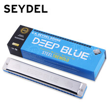 德国进口SEYDEL赛德  24孔成人 复音口琴DEEP BLUE Eb调（D#）