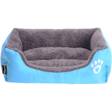 美吉氏 宠物猫窝狗窝秋冬季猫垫狗垫泰迪博美比熊金毛四季可用 蓝色L号（30斤以内）