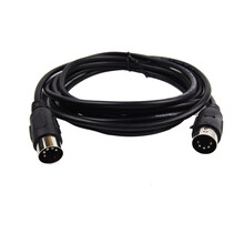 WaveArt MIDI-3 5针对5针MIDI线 3米接MIDI键盘 电子琴 电钢