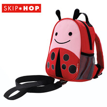 SKIP HOP迷你小童背包(附防走失带)儿童双肩背包卡通图案 幼儿园儿童背包 甲虫