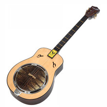 琴兹（Qin Ci） 秦琴 腰形蛇皮秦琴 葫芦形 老人乐器 三弦秦琴 送包 