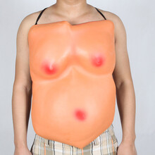 盛泉 西游记道具猪八戒装扮 道具 万圣节酒吧 猪肚皮 猪八戒面具 猪肚皮