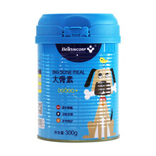 拜恩宠物大骨素300克宠物狗狗钙粉猫犬通用高钙粉泰迪萨摩法牛金毛大型犬健骨补钙粉骨骼发育关节