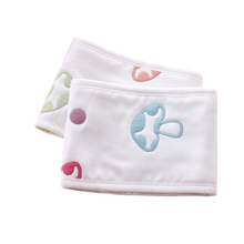 婴儿肚兜护肚围男女宝宝护肚脐新生儿护脐带儿童腹围纯棉纱布 DW11 (2条装)M码