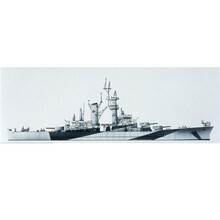 基洛夫级小号手1/350前苏联乌沙科夫上将号仿真模型海军关岛号战列巡洋舰战舰军事拼装模型船模 ”关岛”号（约70厘米）