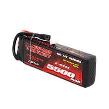 豹牌锂电池5000-7000MAH 2S 7.4V 40C 高倍率 RC遥控车船通用锂电 2S 7.4V 5500MAH