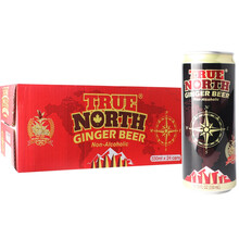 越南进口莫斯科之骡ginger beer图诺姜汁啤酒碳酸饮料干姜水姜味汽水330ml 整箱(330ml*24)