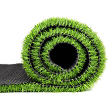 乐林源 人造草坪仿真草坪塑料假草坪 幼儿园人工草坪室外草皮装饰绿色地垫地毯户外 15MM军绿优质加密款