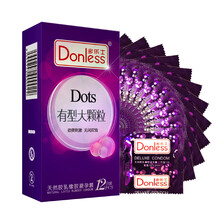 多乐士（DONLESS）避孕套 大颗粒  浮点 超薄 有型大颗粒  12只装 有型大颗粒