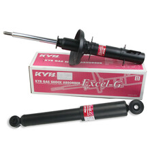 日本KYB汽车减震器前后避振器黑桶(单支价)东风标致307 /308 风行-菱通-后螺旋弹簧