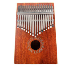 艾牧 lalimba 幼儿音乐启蒙教育 非洲 乐器卡林巴琴 儿童玩具 拇指琴10音手指琴 17音花梨木 (常规款)