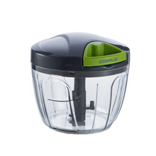 超市	
乐扣乐扣 家用厨房多功能切菜器 拉蒜器手动绞肉机 绞菜搅碎菜机蒜泥器绞馅器 灰色 650ml