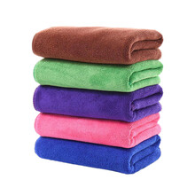 天气不错 洗车毛巾擦车布擦车毛巾超细纤维吸水毛巾清洁抹玻璃混色  40*40cm特厚5条装汽车用品