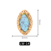 美甲钻饰指甲贴钻贴片亮片美甲饰品美甲钻石宫廷复古大理石裂纹钻指甲油胶装饰品 14