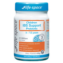Life Space益倍适儿童益生菌粉IBS肠胃调理60g/瓶3岁-12岁澳洲进口