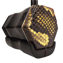 FLOFAIR木 龙头 演奏 初学 考试 成人二胡 乐器 六角琴 筒子 手工制作 木轴 木成人二胡018