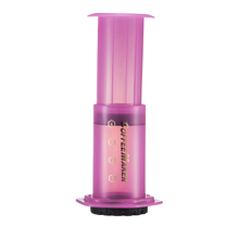 Ninelon 优乐压 手压咖啡壶 便携法压壶 滤压式手动咖啡机 创意美式手冲咖啡壶 简单方便 红色