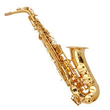 美德威萨克斯 降E调中音|黄铜漆金|日系键型|演奏专用 MAS-875