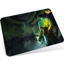 蝰蛇鼠标垫个性创意卡通超可爱小号防滑动漫lol加厚女生游戏笔记本电脑大办公桌垫电竞 盲僧-龙年限定版(290*250mm) 精密锁边