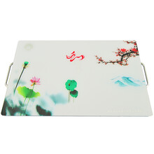 太阳岛 饭菜保温板方形热菜板小号家用智能恒温加热饭菜保暖板加大 分体触摸屏开关 48*80cm 家和万事兴