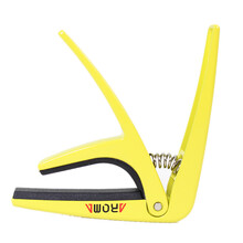 AROMA 阿诺玛 AC01 AC2金属变调夹 电木古典民谣 AC03尤克里里吉他变调夹capo 黄色