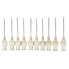 窝窝猪（WOWOZHU） 兽用针头 进口不锈钢针头 兽用注射器针头 兽医器具 10支装 1.6*35mm底座18mm大号母猪用