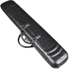 耀森 黑色拼皮单背二胡盒子可背可提通用二胡琴盒厂家直销二胡配件 黑色拼皮二胡盒