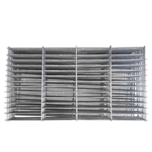 牧赫（MULHE） 猪用模具钢筋网塑料模具网猪水泥漏粪板模具制作水泥板加铁丝网片3.8mm螺纹钢 用于中式1.05米孔1.1模具/20片