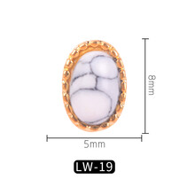 美甲钻饰指甲贴钻贴片亮片美甲饰品美甲钻石宫廷复古大理石裂纹钻指甲油胶装饰品 19