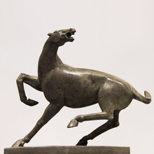 墨斗鱼 刘畅青铜马雕塑《驰》艺术品家居客厅装饰品礼物雕塑办公室摆件圣诞节日礼品生日礼物