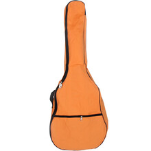 FLOFAIR牌 加厚海绵双肩 手提 民谣古典 电箱木吉他包 袋  通用款 38 39 40 41寸 橙色 38寸