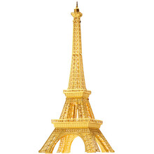 拼酷3D金属手工拼装益智玩具拼装模型立体拼图类古建筑 埃菲尔铁塔（带礼包）