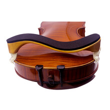 青歌P22 小提琴肩托 儿童实木海棉中提琴垫肩垫腮托4/43/41/21/4 大弧度枫木肩托4/4-3/4(+小提琴弦一套)