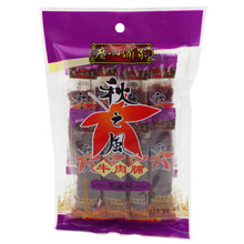 广州酒家利口福 秋之风 猪肉棒 猪肉脯 牛肉脯 包装 猪肉干 牛肉干 零食零嘴 60g黑椒牛肉脯