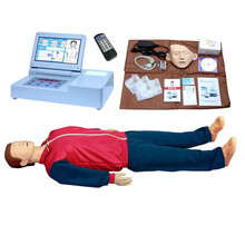 沪模HM/CPR心肺复苏模拟人医学教学模型 多功能 医学急救人体模型 CPR急救安全训练假人橡皮人 HM/CPR690S标配皮箱装带遥控