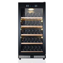 SILIWERE/斯力威尔 红酒柜 恒温酒柜 家用酒柜 冰吧 棕木纹色 典雅